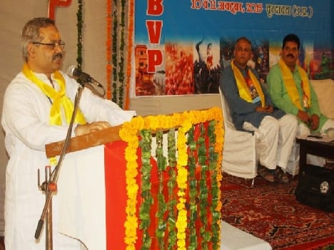 camp of ABVP in vrindavan