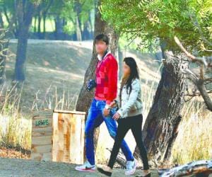 love couple will have to show id card to enter in bird sanctuary