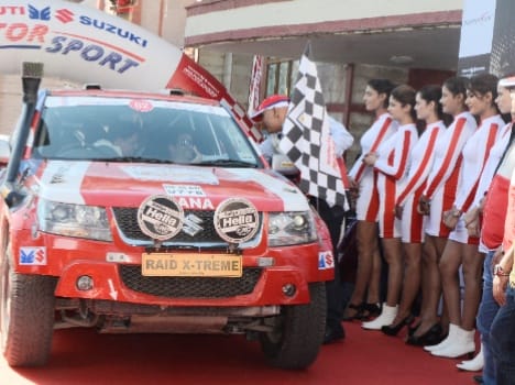 maruti suzuki raid the himalaya car rally.