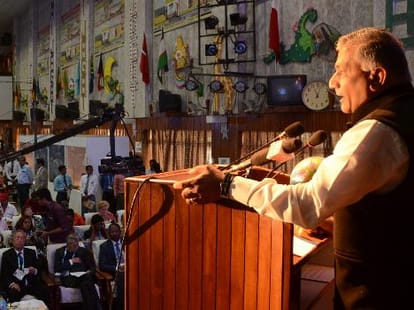 Cabinet minister V K Singh said to raise voice against inequality.