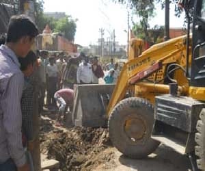 Corporation failed to remove the temporary occupation