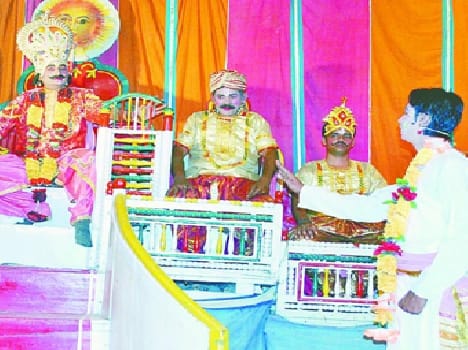 Sita birth staged affair