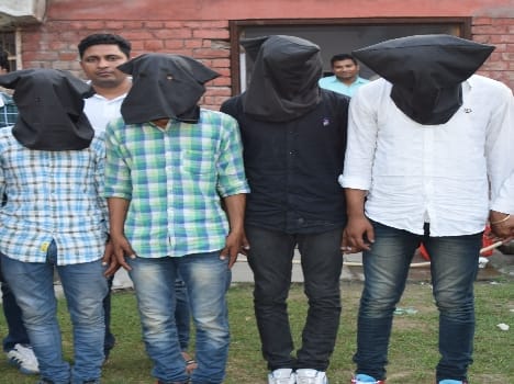 senior killed amit, four arrested