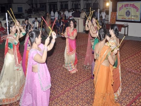 Dandiya dance talent show