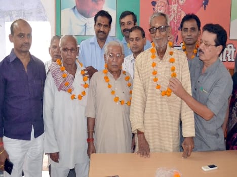 The democracy fighter honored