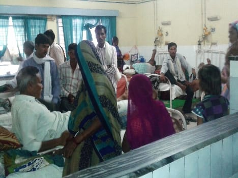 Timardaron disturbed patient from the scrum