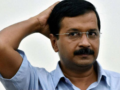 There were poet Arvind Kejriwal conference pinch