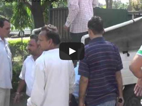 viral video of leopard entered in retired army officer house