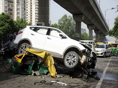 MG Road Shootout car recovered at the instance of the Master Mind.