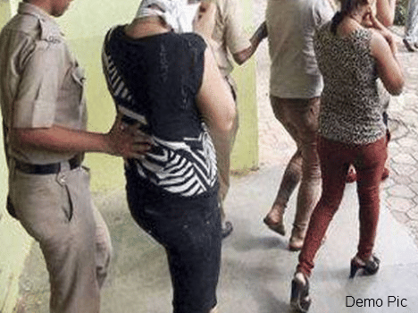 Romeo Free Mission 103 with seven women arrested.