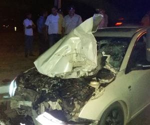 brutal accident in chandigarh, 1 killed, 2 injured