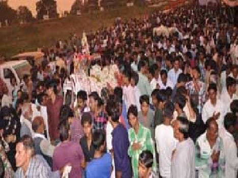 Step out of Apostle Imambara procession Kdimi