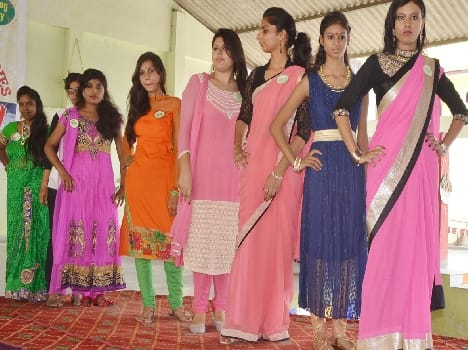 Sarj and selected Ariba Mr and Miss fresher