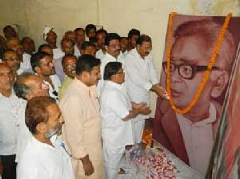 Remember the father of socialism Lohia