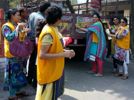 Lions Club undertook a campaign partner