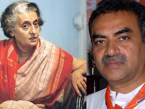 sanjay tandon statement on indira gandhi