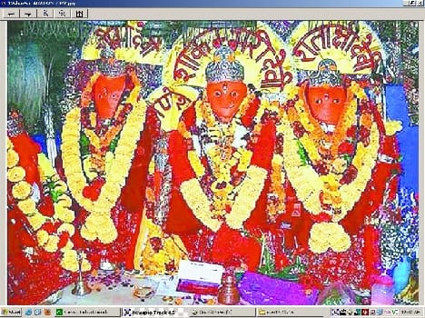 Shakambhari goddess Shardiy Navratri festival today