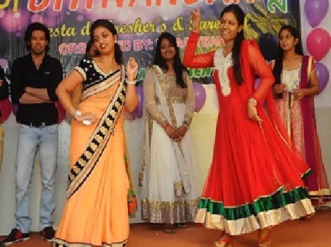 Mr. Azim and attenuated elected Miss freshers