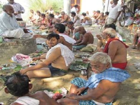 Pinddan ancestral people descended on the ghats