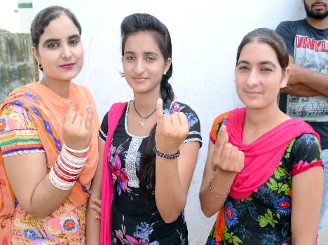 Choosing a representative of the village to show the youthful vigor