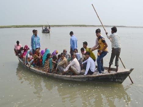 The boat belonged to the group of voters