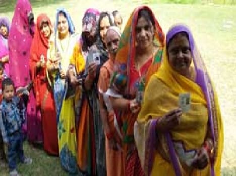 55 per cent voting in second phase