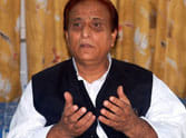 azam khan addresedd peaple in rampur