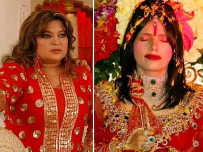 sensational allegation of actress dolly bindra on radhe maa