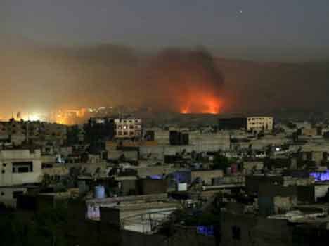 Syria:  missile attack on Russian embassy