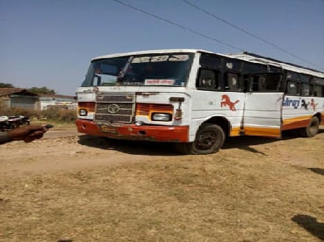 burned bus