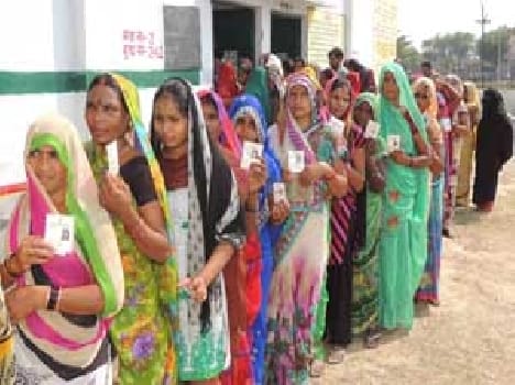Panchayat elections were 57.34 per cent vote in block Awrai