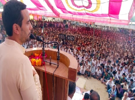 election rally of RLD in mathura