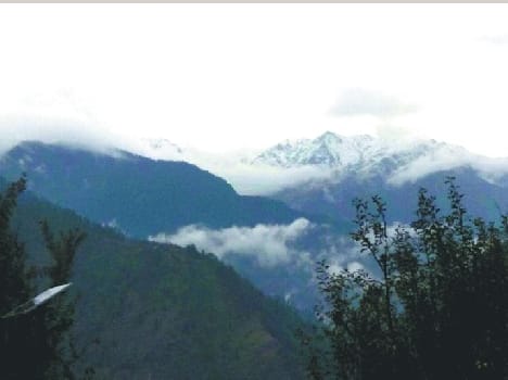 snowfall at Rohtang, Manali