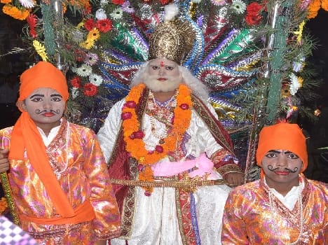 King The grand procession Agrasen