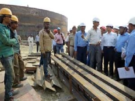 First complete construction of the crushing season