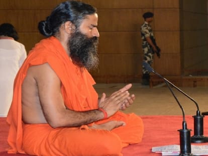baba ramdev says, false allegations on Putrajeevak Beej.