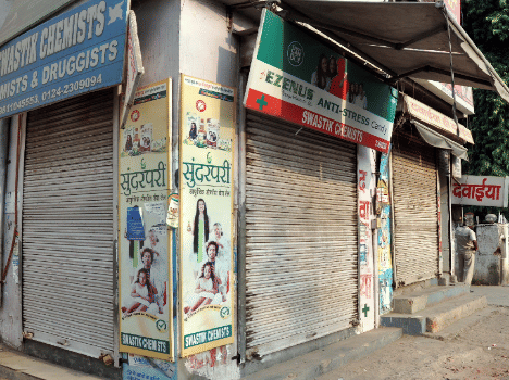 shops remained closed in protest, the loss of millions.