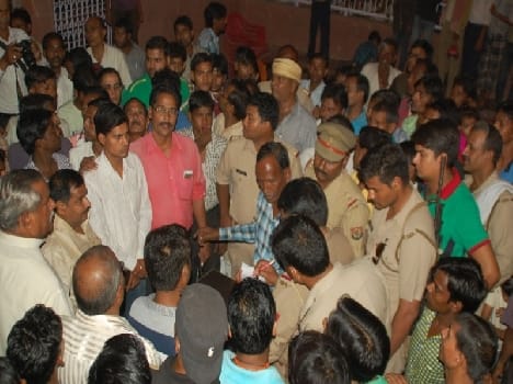  Hammock beaten by police staff, in Ramlila commotion