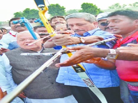difence minister in meerut 