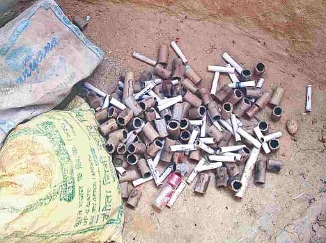 Bomb blast was caused panic in the village of understanding