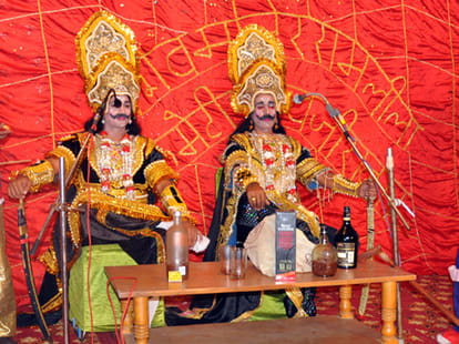 ravan charachter death by ram arrow.