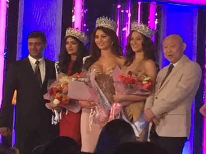 urvashi rautela got entry in miss universe 2015 contest.