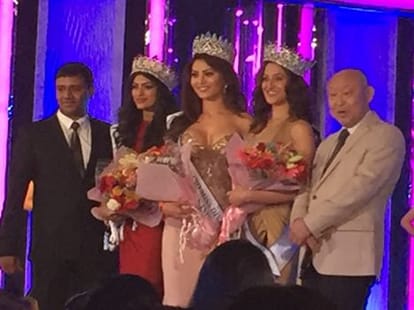 urvashi rautela got entry in miss universe 2015 contest.