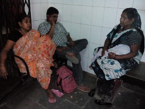  The child died during delivery furore