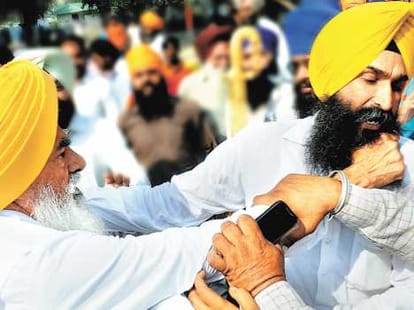 incident during punjab band due to faridkot voilence