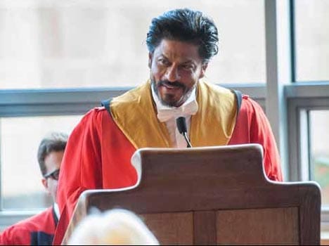 Shah Rukh Khan Receives Doctorate Degree in UK