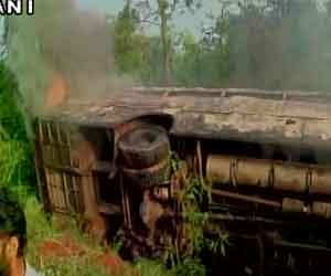 bus accident in garhwal.