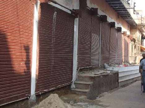 action on emchrochment in vrindavan