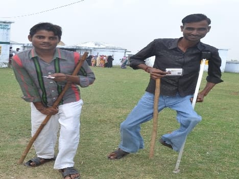 In the spirit of democracy show the disabled