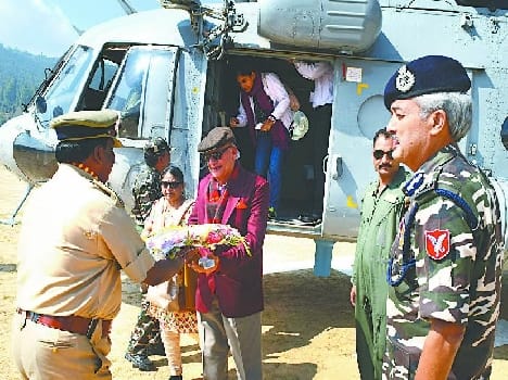 SSB troopers met Justice Mathur